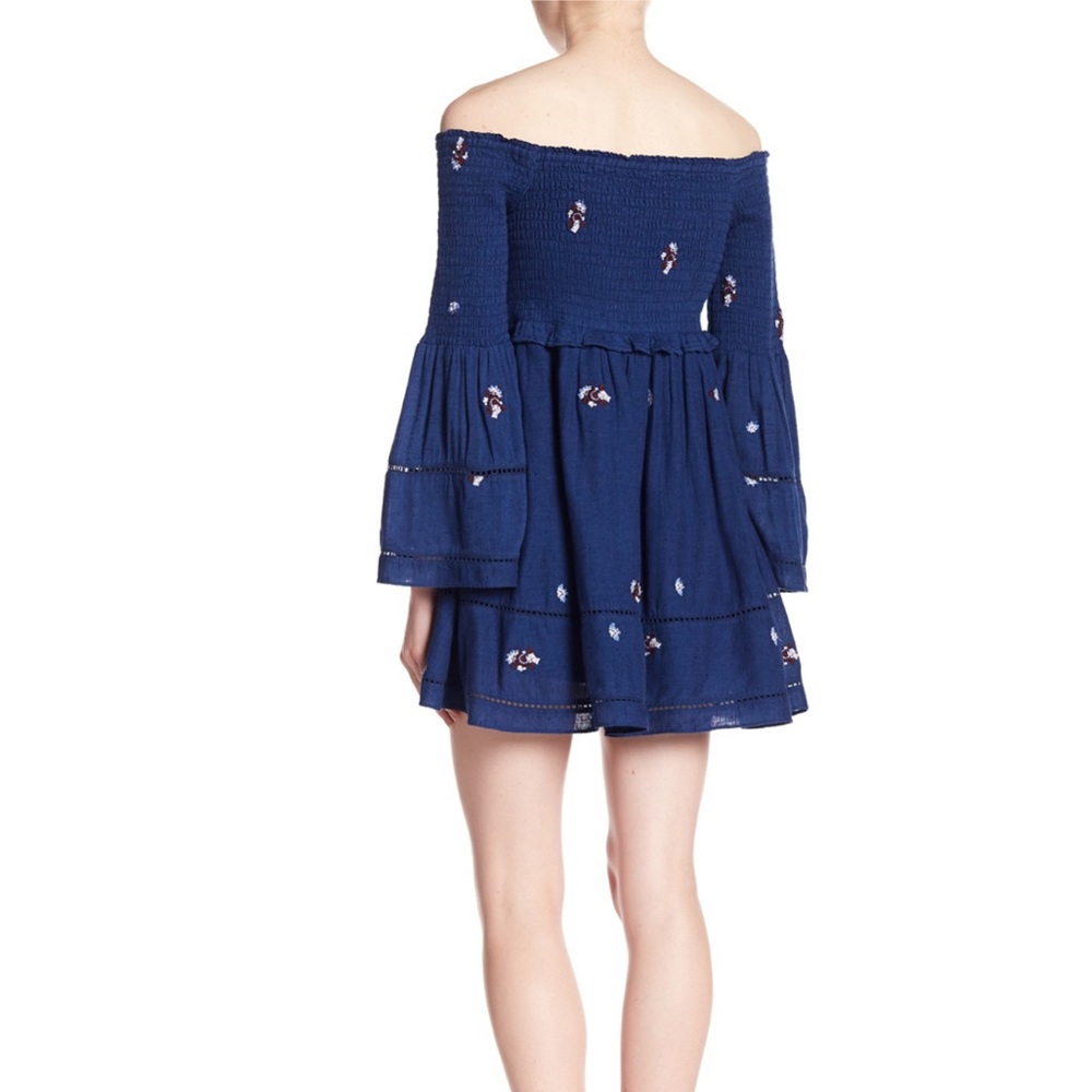 Free People Counting Daisies Embroid. Dress S NWT - Picture 4 of 8